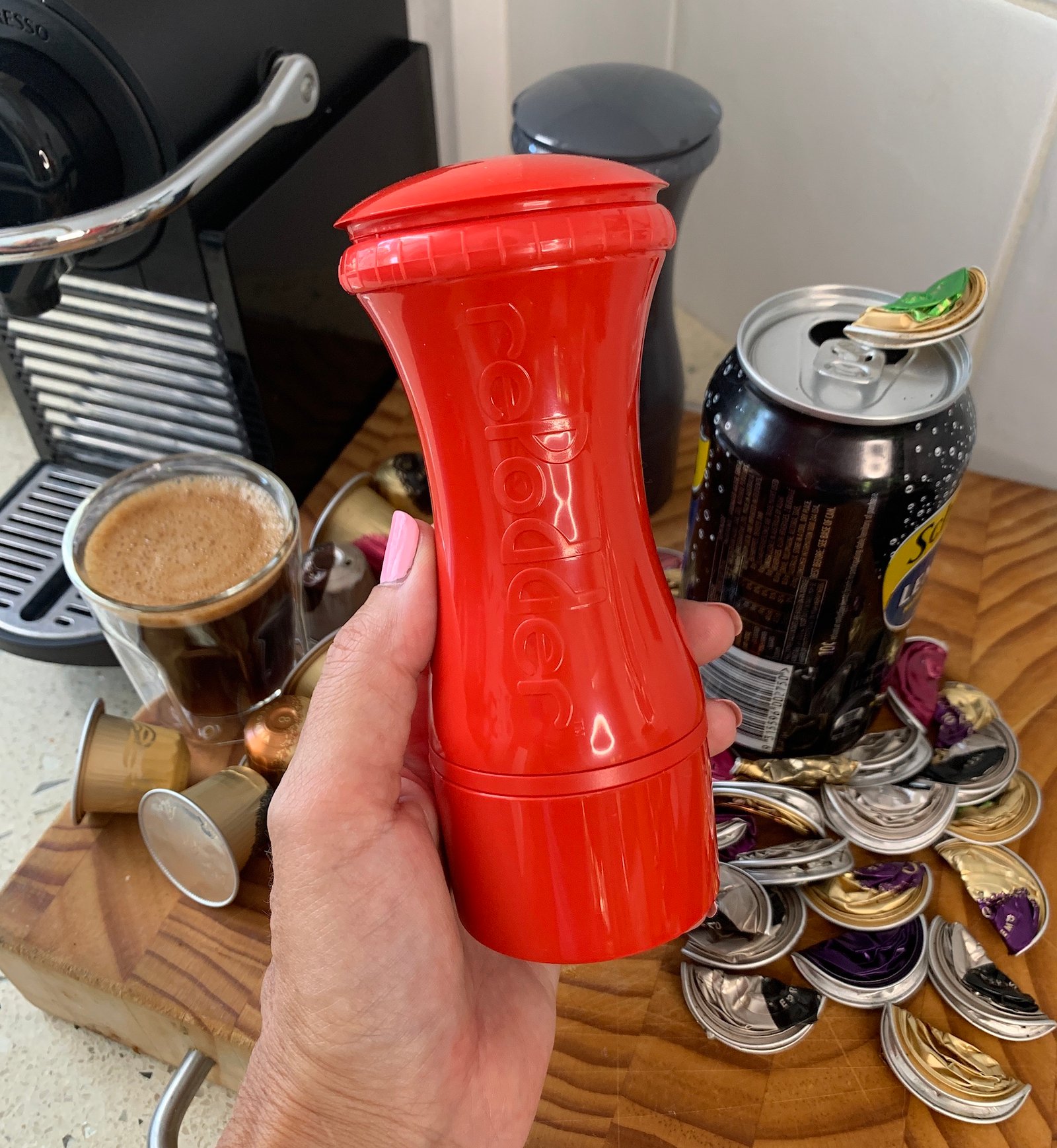 diy recycle nespresso coffee pods